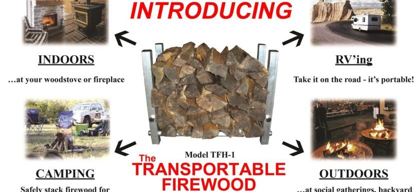 Woodburner Pro -Transportable Firewood Holde