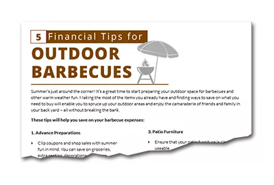 5 Financial Tips For Outdoor Barbecues