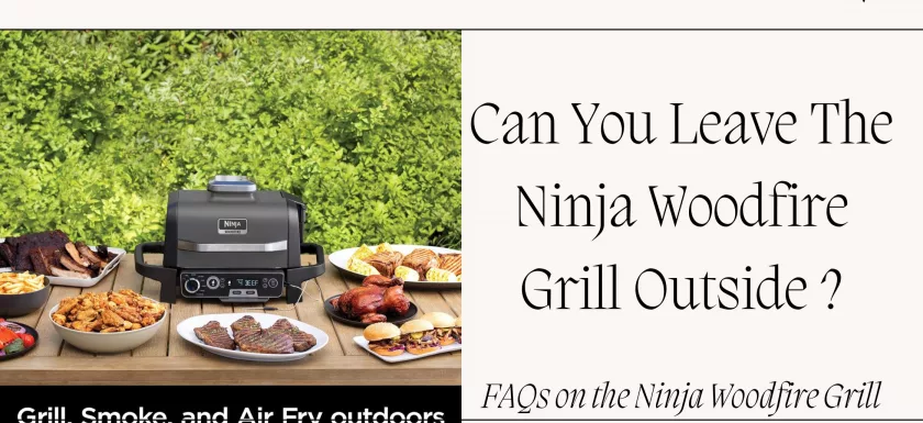 Leaving The Ninja Outdoor Grill & Smoker