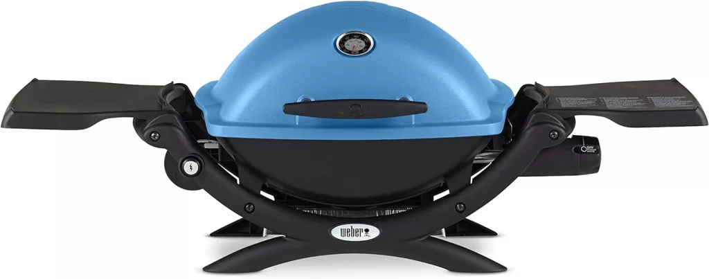 Portable BBQs Weber Q1200 Liquid Propane Grill, Blue